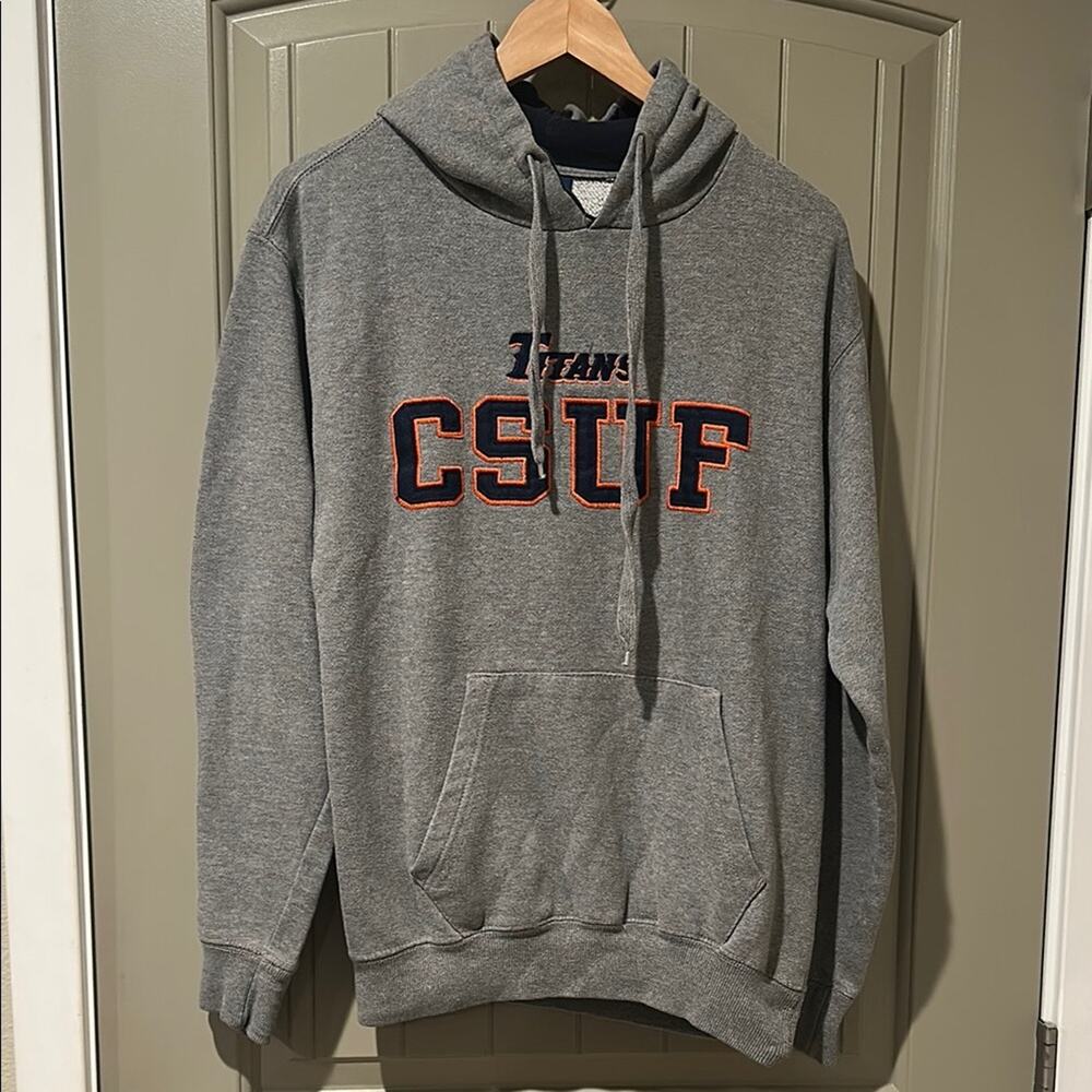 CSUF Gray Hoodie Sz S